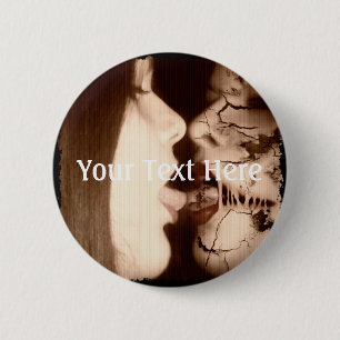 Falln Embrace 2 Inch Round Button
