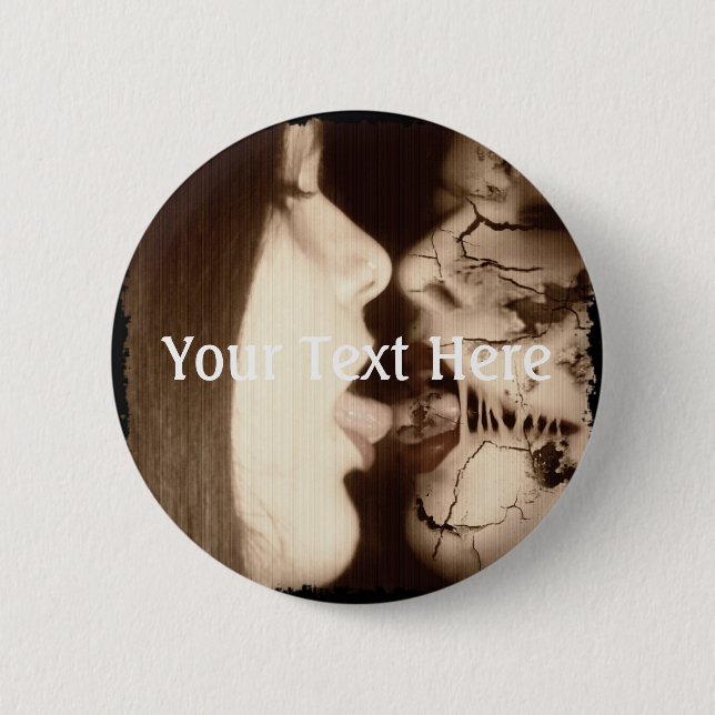 Falln Embrace 2 Inch Round Button (Front)
