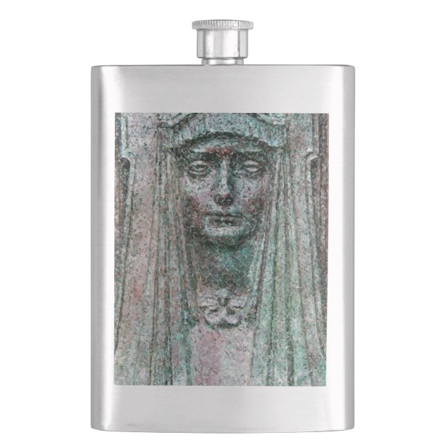 Falln Enter the Dream Hip Flask (Front)