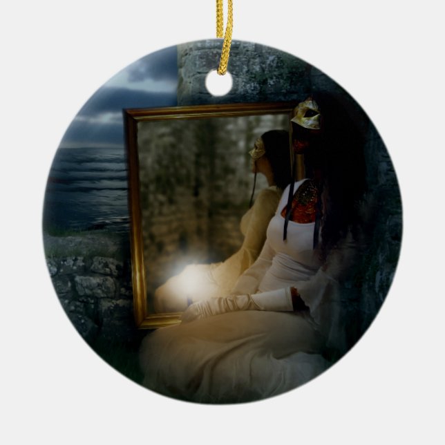 Falln Eternal Vanity Ceramic Ornament (Front)