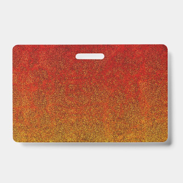 Falln Flame Glit Gradient Badge (Front)