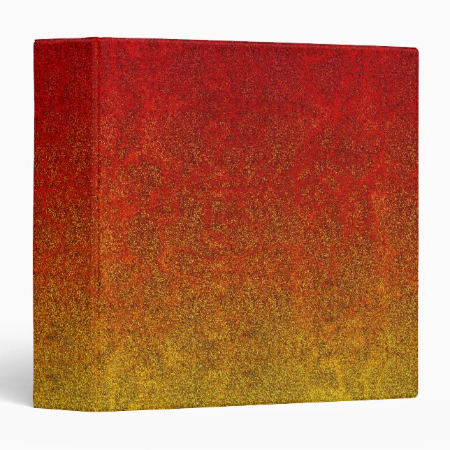 Falln Flame Glitter Gradient Binder (Front/Spine)