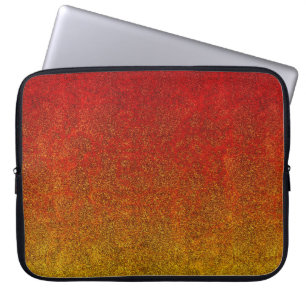 Falln Flame Glitter Gradient Laptop Sleeve