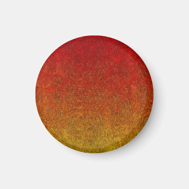Falln Flame Glitter Gradient Magnet (Front)