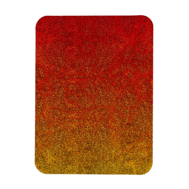 Falln Flame Glitter Gradient Magnet (Vertical)