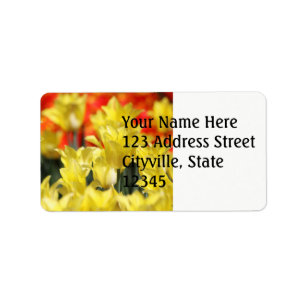 Falln Floral Summer Glow Label