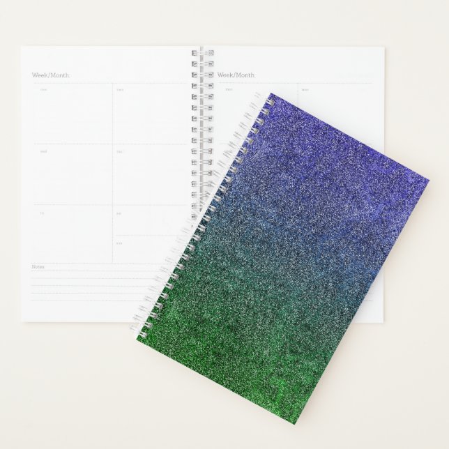 Falln Forest Nightfall Glit Gradient Planner (Display)