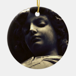 Falln Gabriel Descending Ceramic Ornament