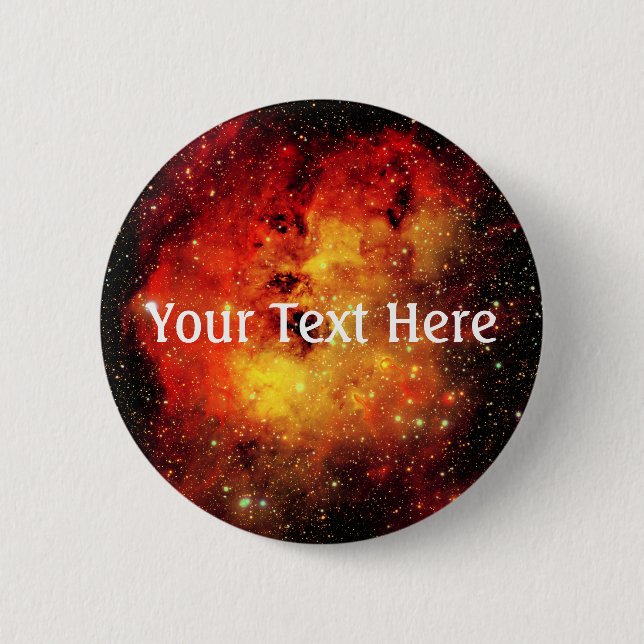 Falln Galaxy on Fire 2 Inch Round Button (Front)