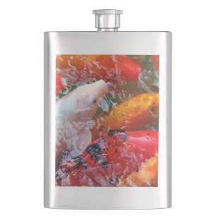 Falln Gathering Koi Hip Flask