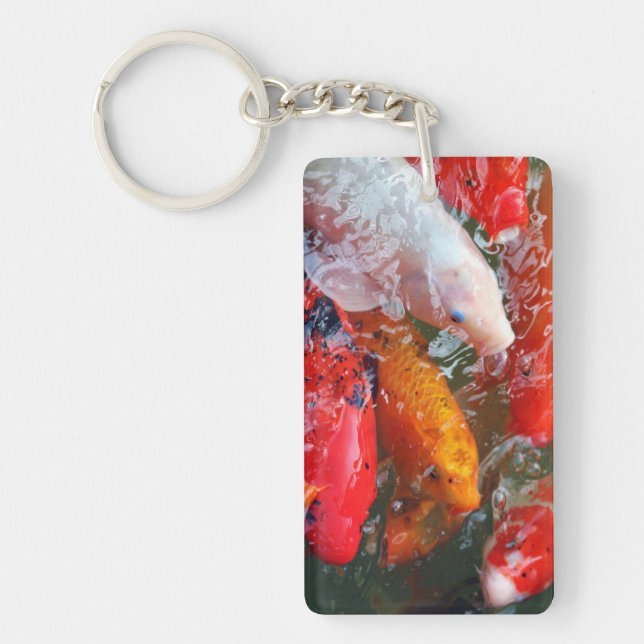 Falln Gathering Koi Keychain (Front)