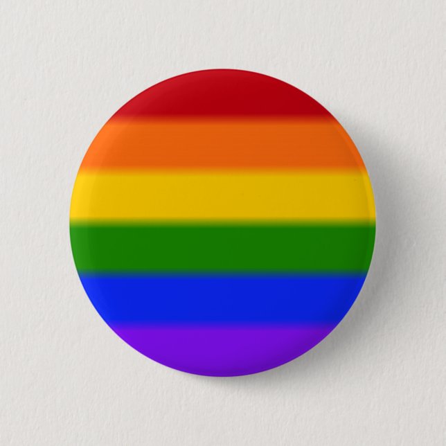 Falln Gay Pride Flag 2 Inch Round Button (Front)