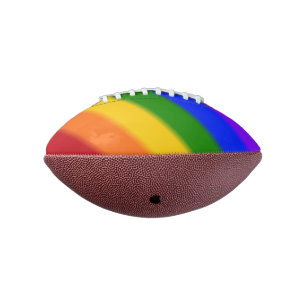 Falln Gay Pride Flag Football
