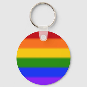 Falln Gay Pride Flag Keychain