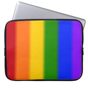 Falln Gay Pride Flag Laptop Sleeve