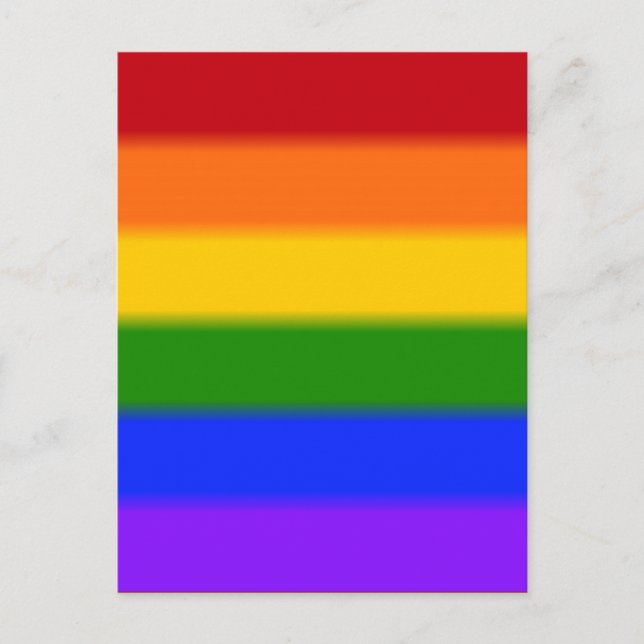 Falln Gay Pride Flag Postcard (Front)