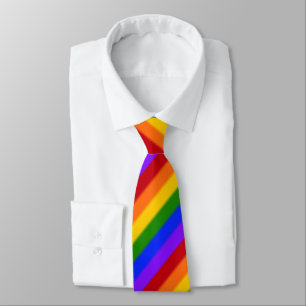 Falln Gay Pride Flag v2 Tie
