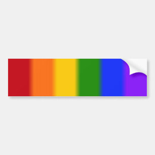 Falln Gay Pride Flag Version 2 Bumper Sticker