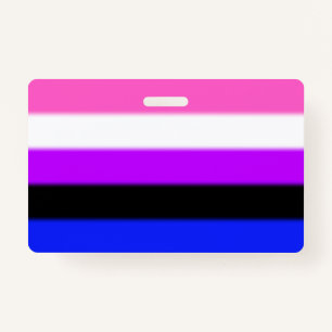 Falln Genderfluid Pride Flag Badge