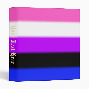 Falln Genderfluid Pride Flag Binder