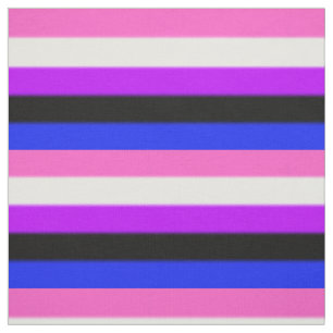 Falln Genderfluid Pride Flag Fabric