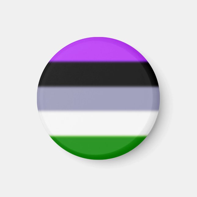 Falln Genderqueer Pride Flag Magnet (Front)
