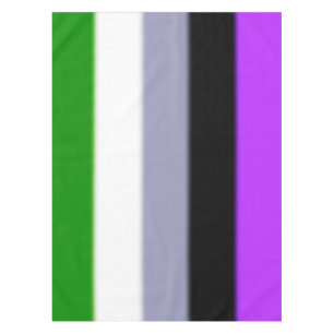 Falln Genderqueer Pride Flag Tablecloth