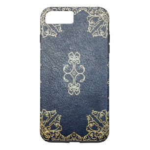 Falln Gilded Gold and Blue Book Case-Mate iPhone Case