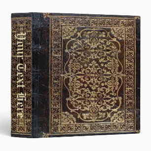 Falln Gilded Leather Tome Book (text) Binder
