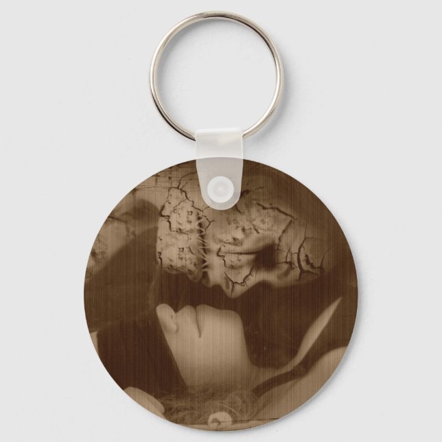 Falln Give in to Temptation Keychain (Front)