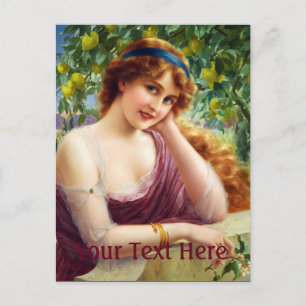 Falln Goddess of Summer Postcard
