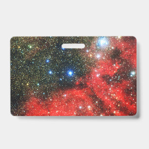 Falln Gold Dusted Galaxy Badge