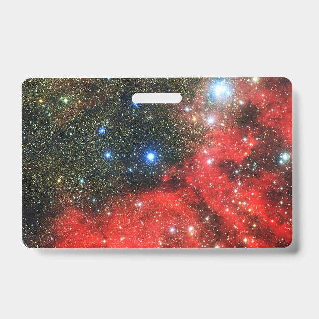 Falln Gold Dusted Galaxy Badge (Front)