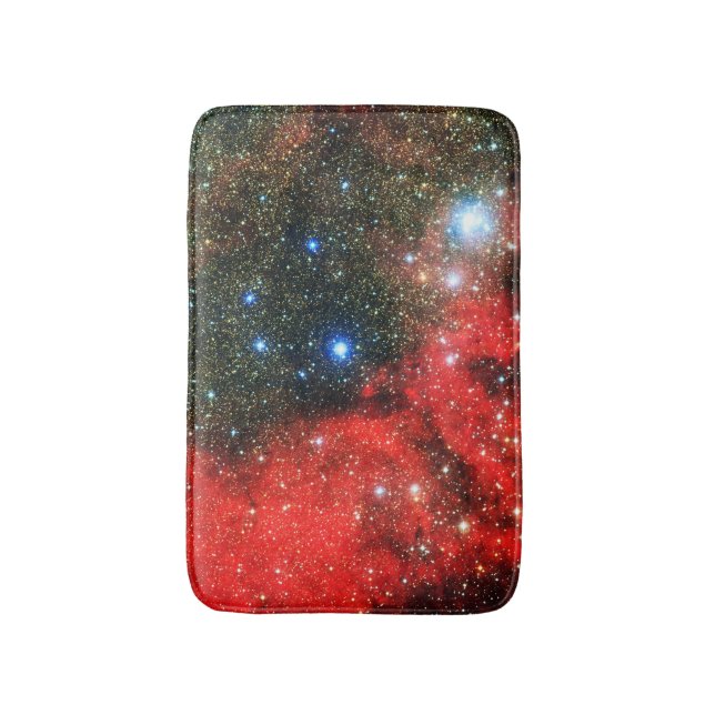 Falln Gold Dusted Galaxy Bath Mat (Front Vertical)