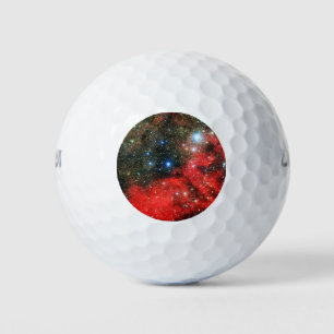 Falln Gold Dusted Galaxy Golf Balls
