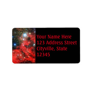 Falln Gold Dusted Galaxy Label