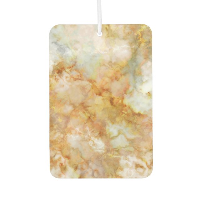 Falln Gold Rippled Marble Air Freshener (Front)