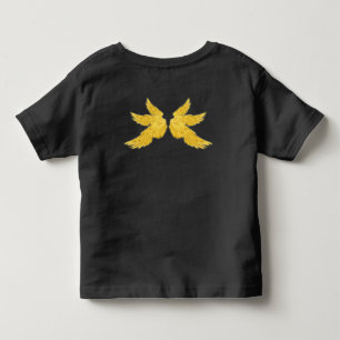 Falln Golden Archangel Wings Toddler T-shirt