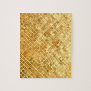 Falln Golden Chequerboard Jigsaw Puzzle