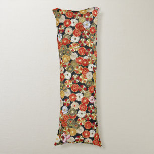 Falln Golden Chrysanthemums Body Pillow