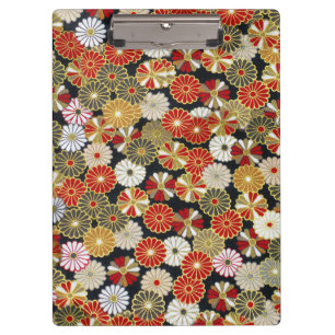 Falln Golden Chrysanthemums Clipboard