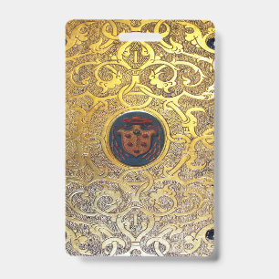 Falln Golden Swirls Badge