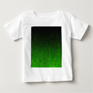 Falln Green & Black Glitter Gradient Baby T-Shirt
