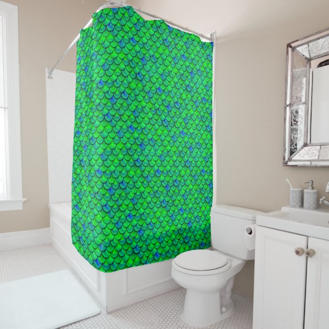 Falln Green Blue Scales (In Situ)