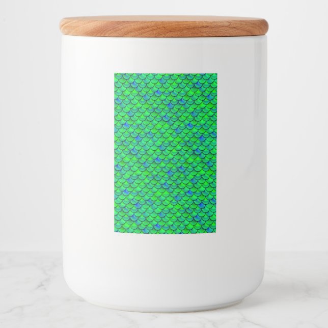 Falln Green Blue Scales Food Label (Front)