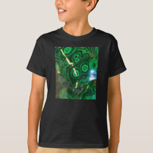 Falln Green Swirled Stones T-Shirt