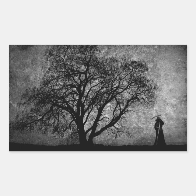 Falln Grim Reaper Original Art Boundaries Between Sticker (Front)