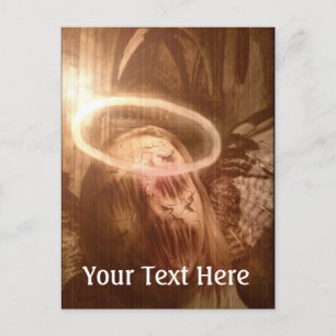 Falln Guardian Angel Postcard