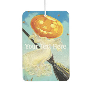 Falln Happy Halloween Pumpkin Witch Air Freshener