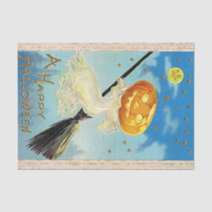 Falln Happy Halloween Pumpkin Witch Tissue Paper
